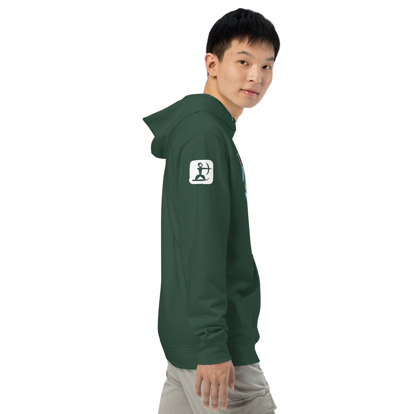 Anura Delta Unisex Midweight Hoodie